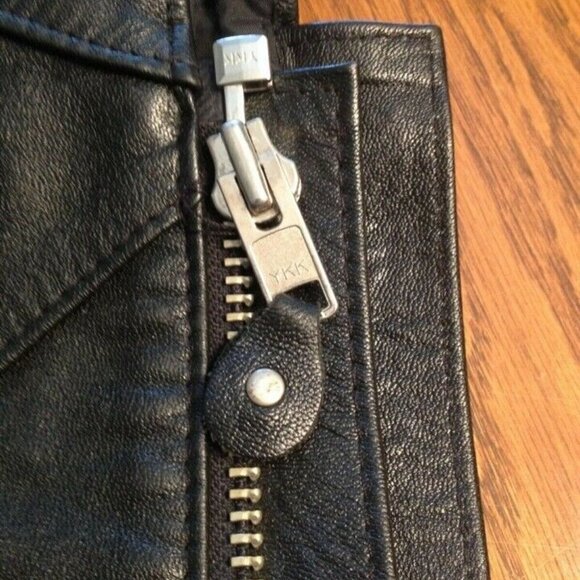 Men's Authentic Harley Davidson SHOVELHEAD Leather Chaps Lined, Large EUC​​​​​​​ - Picture 4 of 7